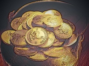 Горшочек с золотом